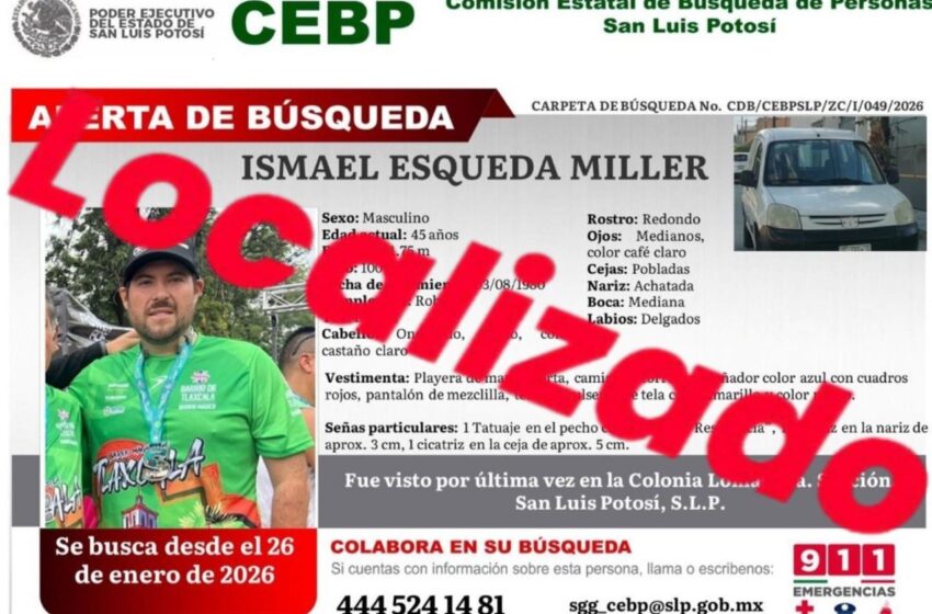  RESPUESTA Y ATENCIÓN INMEDIATA DE LA CEBP PERMITEN LOCALIZACIÓN OPORTUNA DE PERSONA REPORTADA