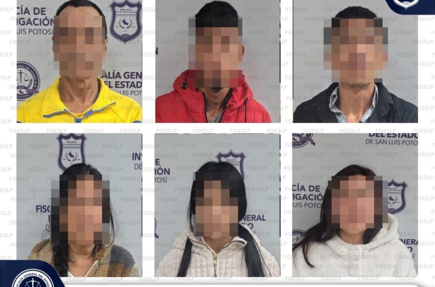  FGESLP DETIENE A SEIS PERSONAS SEÑALADAS POR TENTATIVA DE HOMICIDIO EN ZARAGOZA