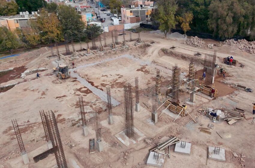  Reportan avance del 25 % en la construcción de la Alberca Olímpica Municipal de Soledad