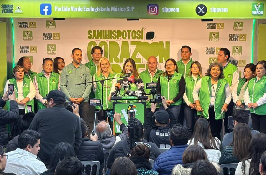  El Partido Verde fortalece su proyecto en San Luis Potosí con la incorporación de Aranzazú Puente