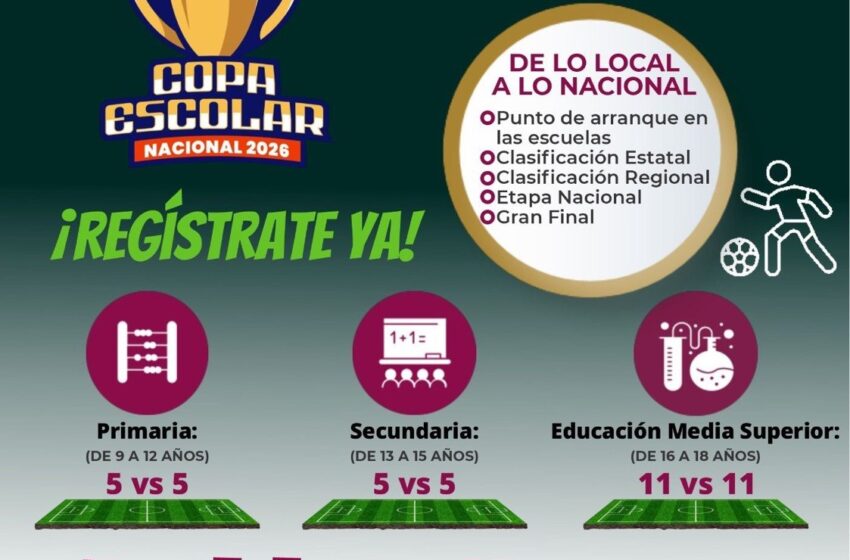  SAN LUIS POTOSÍ IMPULSA EL DEPORTE ESCOLAR Y EL TALENTO JUVENIL
