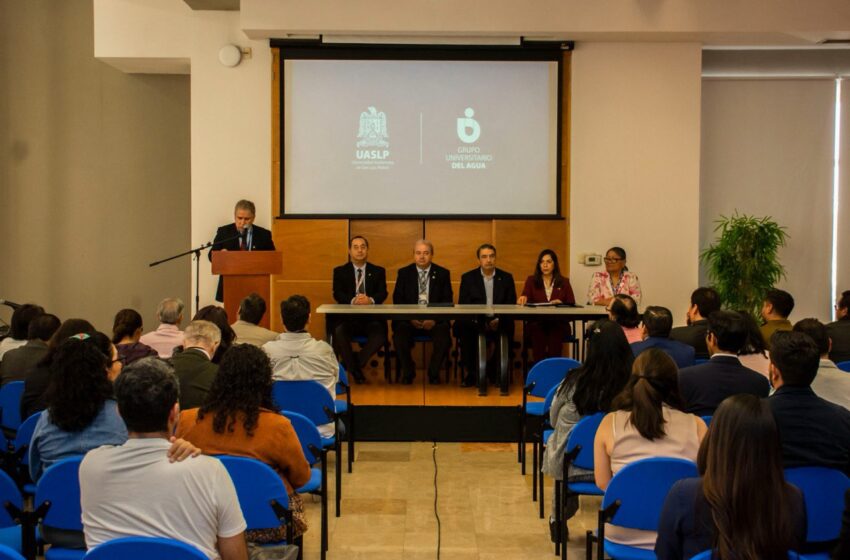  UASLP fortalece capacidad técnica del Grupo Universitario del Agua con nuevos integrantes