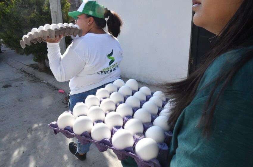  Gobierno de Soledad inicia distribución de apoyo alimentario casa por casa en la zona oriente