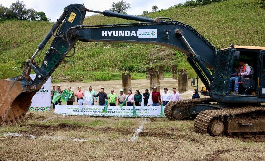  Gobierno del Estado rehabilitará el camino Santiago Centro–Tlalnepantla en Tamazunchale