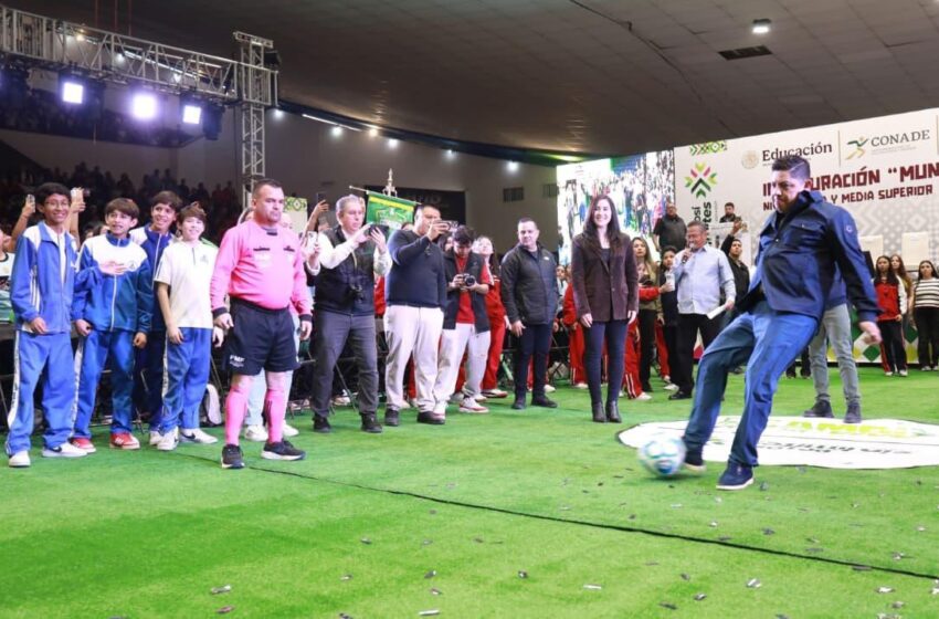  San Luis Potosí inaugura Mundialito Escolar 2026 con participación de más de 90 mil estudiantes