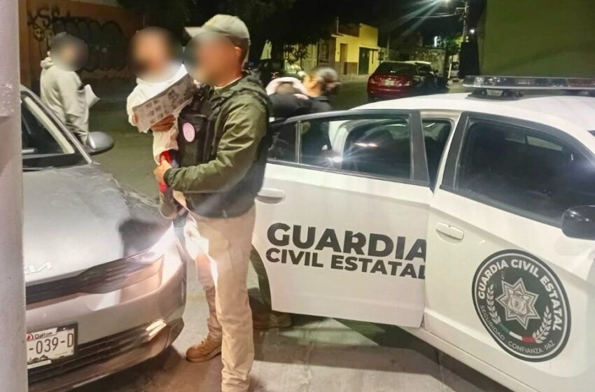  UNIDAD DE GÉNERO DE LA GUARDIA CIVIL ESTATAL RESCATA A MENORES