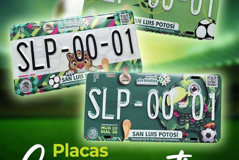  Anuncian placas conmemorativas del Mundial de Futbol 2026 en San Luis Potosí