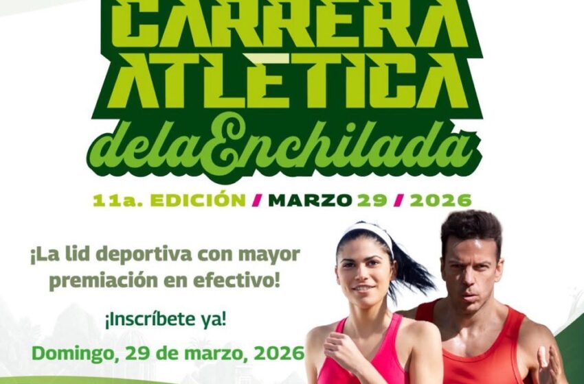  Abren inscripciones para la Carrera Atlética de la Enchilada 2026 en Soledad