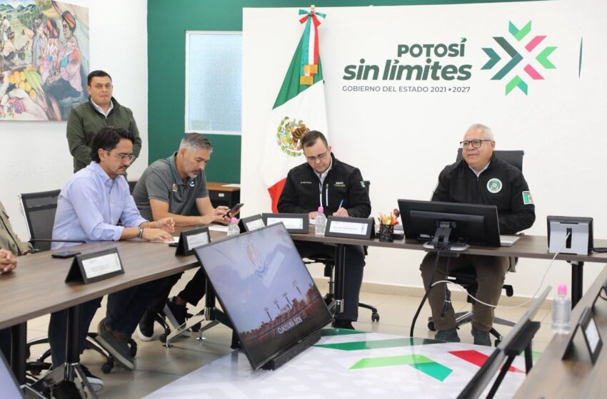  LISTO OPERATIVO DE SEGURIDAD PARA EL PARTIDO DE FUTBOL ESTE SÁBADO EN SAN LUIS POTOSÍ