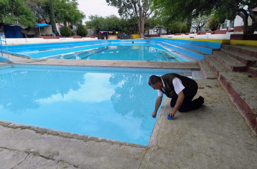  Intensifican vigilancia sanitaria en balnearios previo a Semana Santa