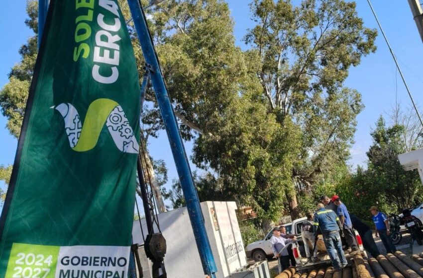  AYUNTAMIENTO DE SOLEDAD REPARA BOMBA DE POZO DE INTERAPAS EN COLONIA BENITO JUÁREZ