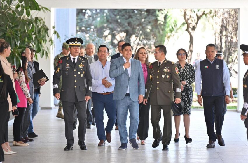  Nuevo coordinador de la Guardia Nacional en San Luis Potosí rinde protesta