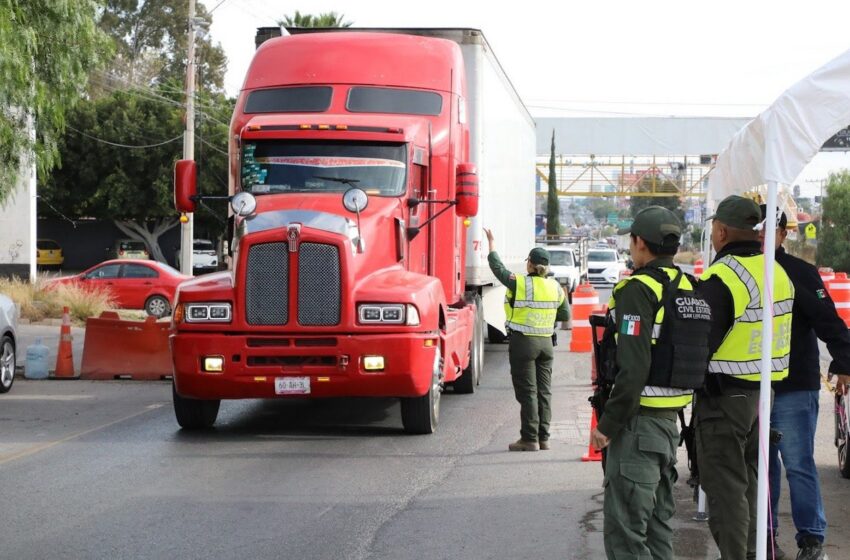  CON TRABAJO COORDINADO LA GUARDIA CIVIL ESTATAL FORTALECE SEGURIDAD DE SAN LUIS POTOSÍ