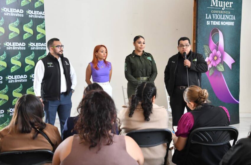  Conferencia del 8M en Soledad llama a identificar a tiempo la violencia de género