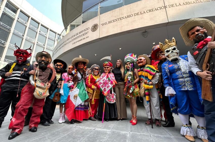  Xantolo, rebozo y música: San Luis Potosí lleva su identidad al Senado