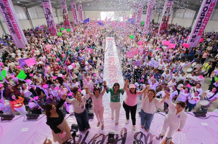  RUTH GONZÁLEZ REÚNE A MÁS DE DIEZ MIL MUJERES DE RIOVERDE