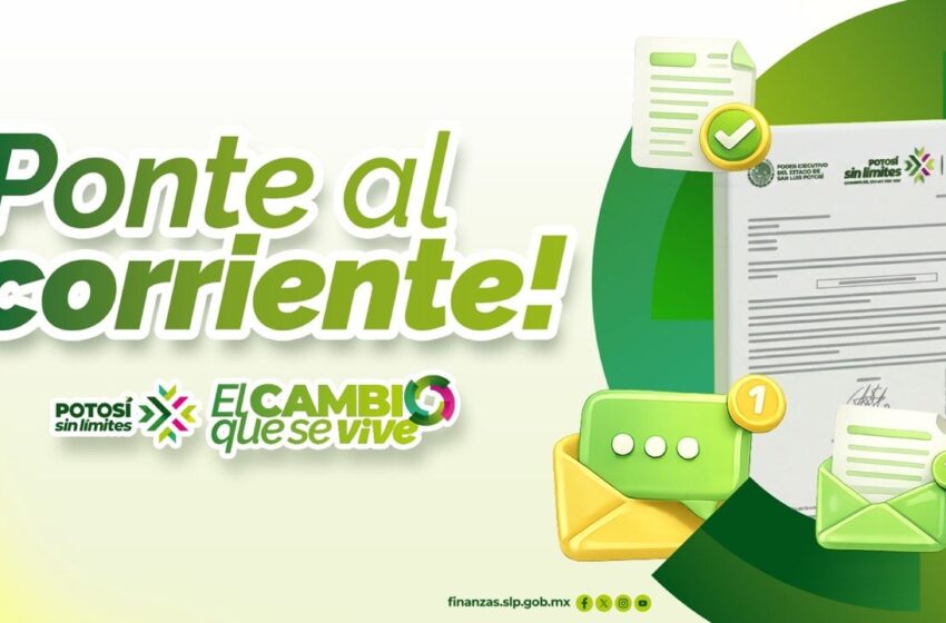  Sefin lanza “Ponte al Corriente 2026” para facilitar la regularización vehicular