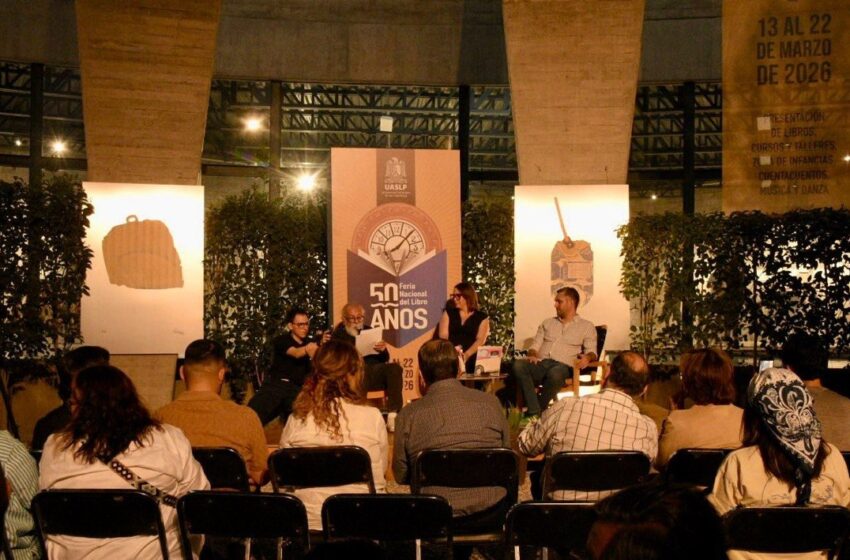  Rodrigo Ímaz entrelaza arte, memoria y territorio en la Feria Nacional del Libro UASLP