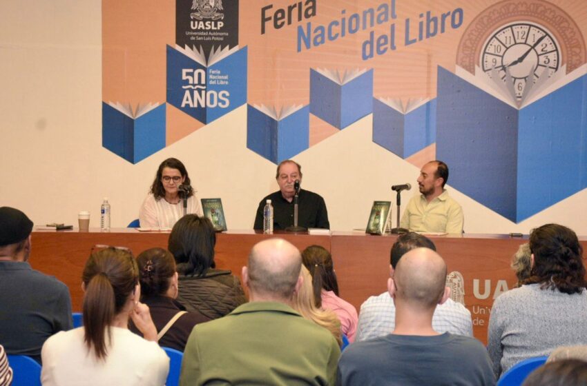  José Gordon presenta en la FNL UASLP una novela que cruza ciencia, sueños y espiritualidad