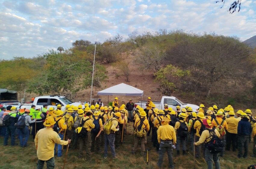  ESTADO AVANZA EN CONTROL DE INCENDIO EN CIUDAD DEL MAÍZ