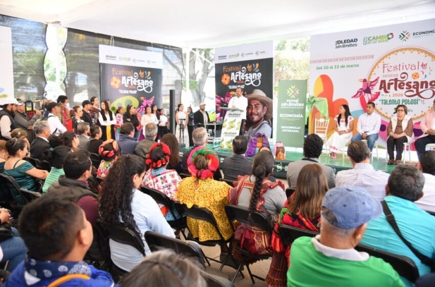  Inicia en Soledad el Festival del Artesano “Talento Potosí” 2026