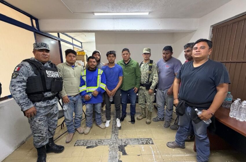  ESTADO LOCALIZA A TRABAJADORES DESAPARECIDOS EN LOS LÍMITES DE MATEHUALA