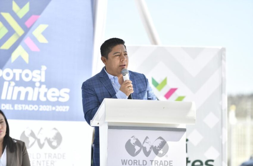  Ricardo Gallardo y Grupo Valoran inauguran el parque industrial WTC 3 en San Luis Potosí