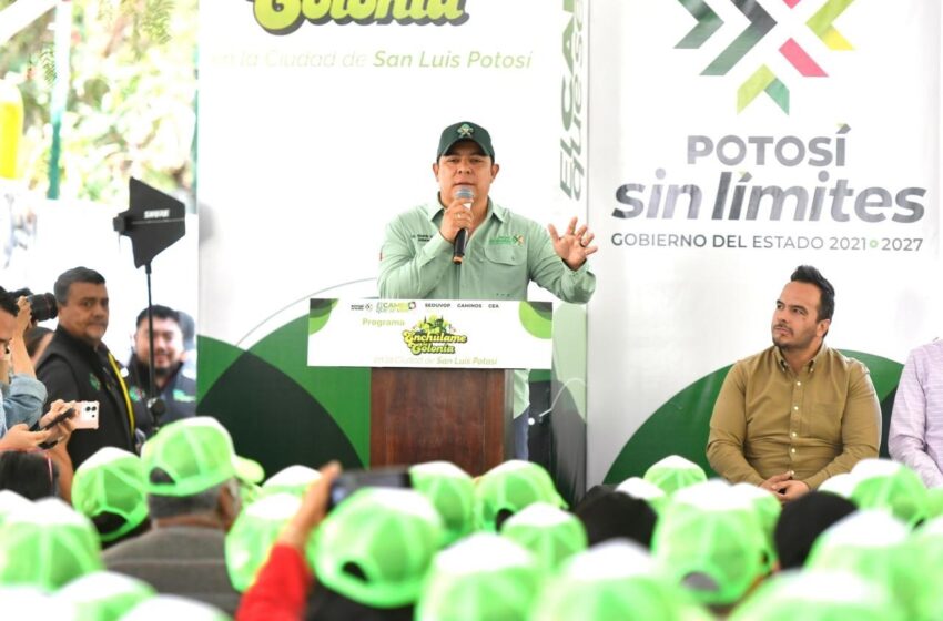  Ricardo Gallardo anuncia parque lineal y rescate de Los Arquitos en la capital potosina