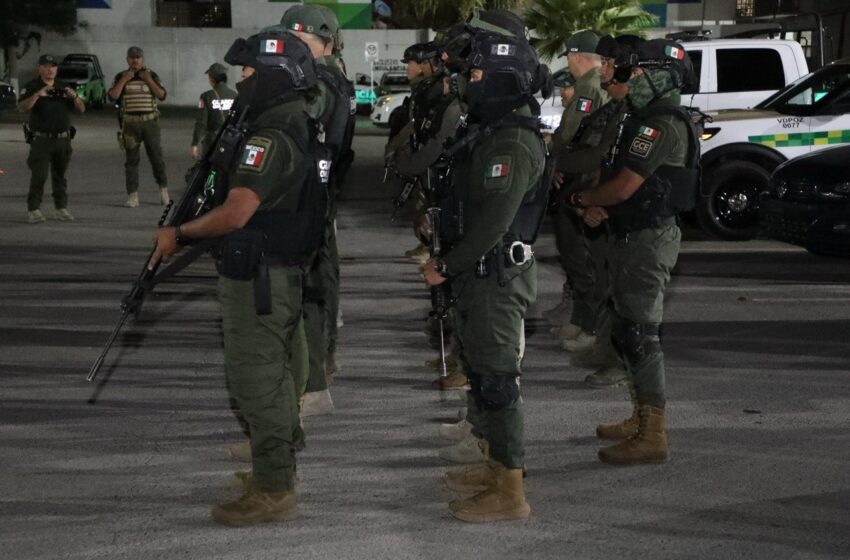  GUARDIA CIVIL ESTATAL REFUERZA LA SEGURIDAD EN SAN LUIS POTOSÍ