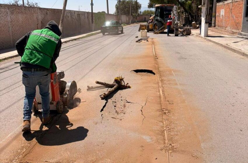  AYUNTAMIENTO DE SOLEDAD RESUELVE DAÑOS A LA INFRAESTRUCTURA HIDRÁULICA EN COLONIAS