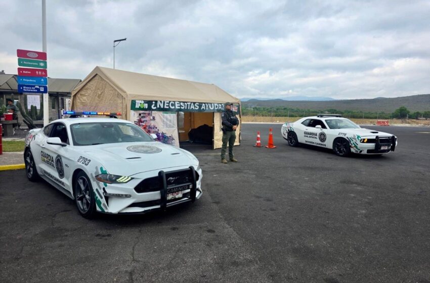  CARRETERAS POTOSINAS CON VIGILANCIA PERMANENTE Y OPERATIVO ESPECIAL EN TEMPORADA VACACIONAL
