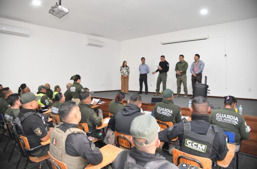  Guardia Civil de Soledad refuerza capacitación policial en atención a adolescentes en conflicto con la ley