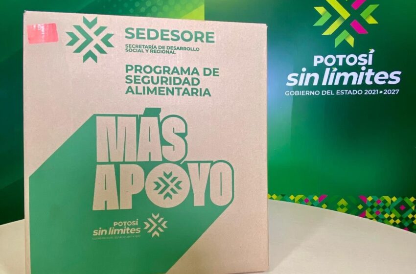  Seguridad Alimentaria alcanza cobertura cercana al 85% en San Luis Potosí