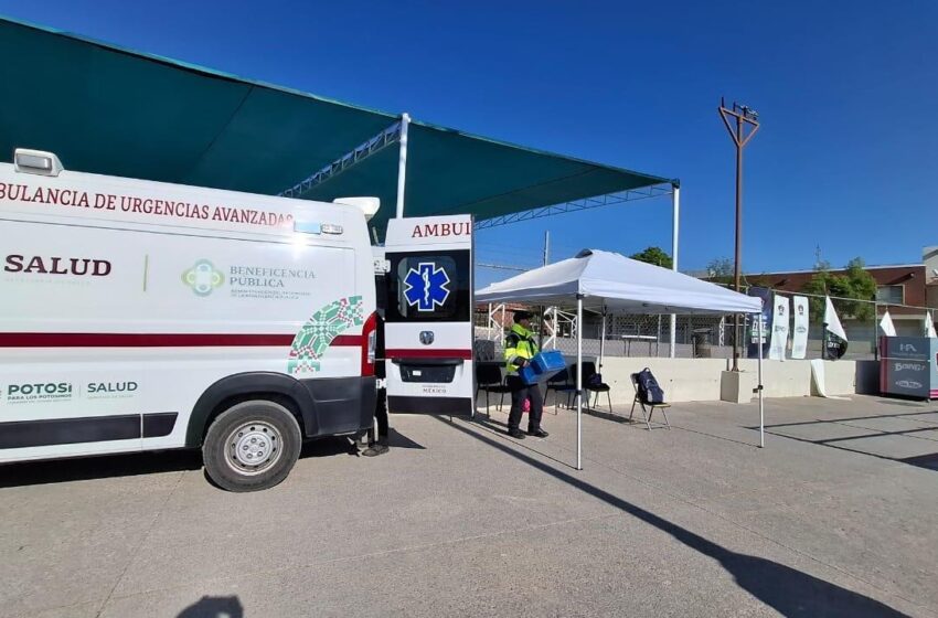  SEUM mantiene cobertura médica permanente durante la Copa Potosí