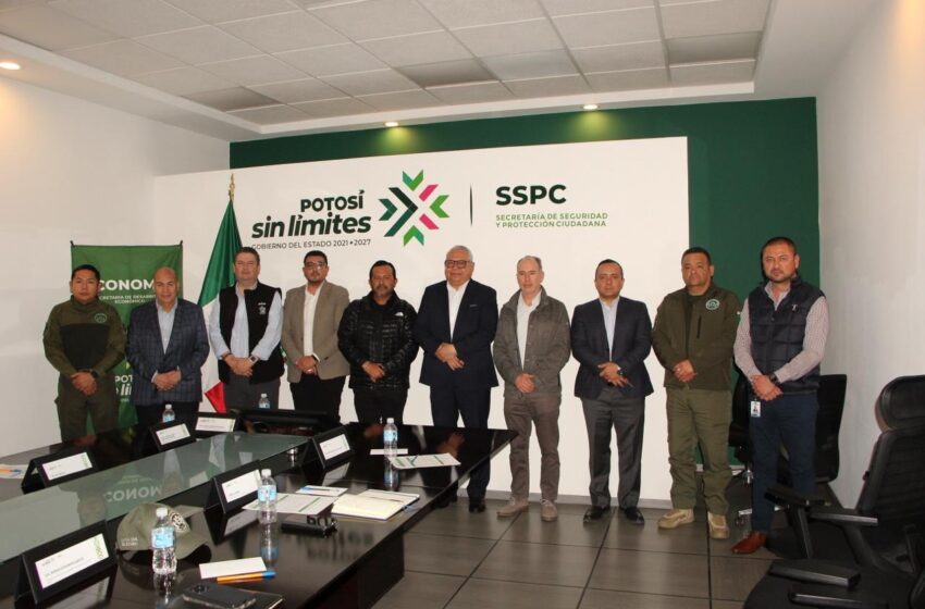  Mabe reconoce condiciones de seguridad en San Luis Potosí y refuerza coordinación con autoridades