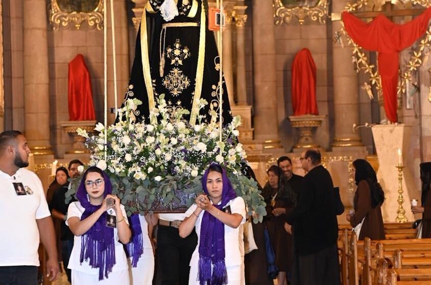  Soledad vive con fe su primera Procesión Silente de La Dolorosa