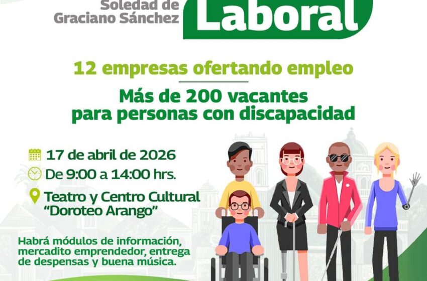  Soledad impulsará jornada de inclusión laboral con más de 200 vacantes para grupos prioritarios