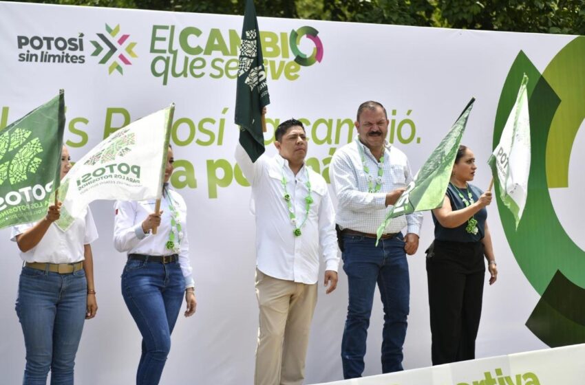  Ricardo Gallardo impulsa obras clave en San Martín Chalchicuautla para salud, deporte y conectividad