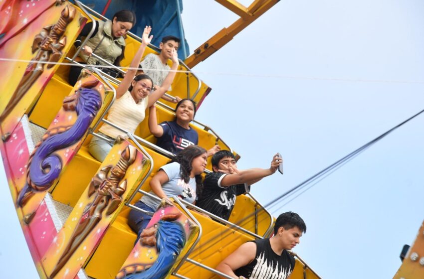  Juegos mecánicos gratuitos disparan la afluencia familiar en la FENAE 2026