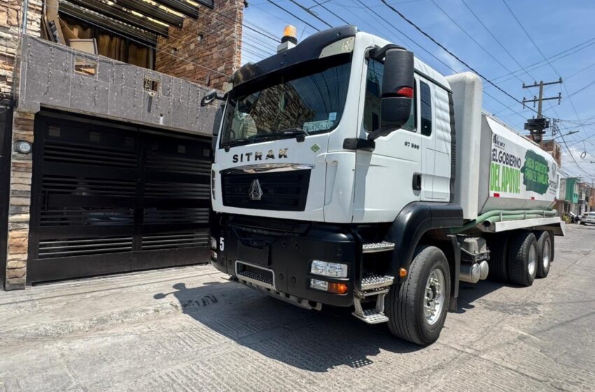  San Luis despliega operativo de emergencia y reparte más de 36 millones de litros de agua en un solo mes