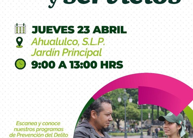  GOBIERNO ESTATAL ACERCA FERIAS DE SEGURIDAD A FAMILIAS POTOSINAS