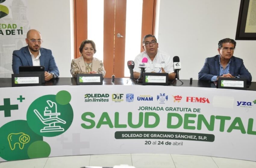  Soledad lanza megajornada dental gratuita: habrá más de 4 mil tratamientos del 20 al 24 de abril