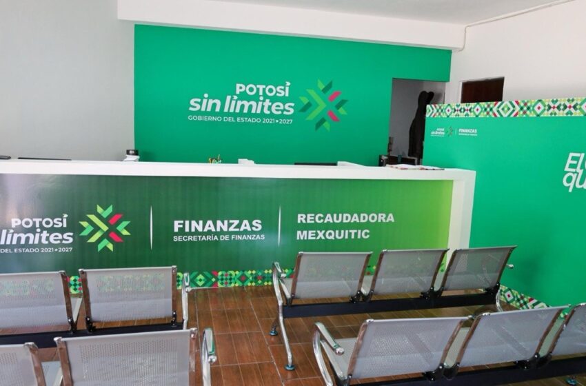  Nueva oficina recaudadora en Mexquitic triplica capacidad de atención y acerca trámites a la población
