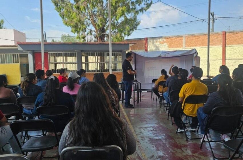  SSPC FORTALECE LA PREVENCIÓN DEL DELITO ENTRE LAS JUVENTUDES POTOSINAS