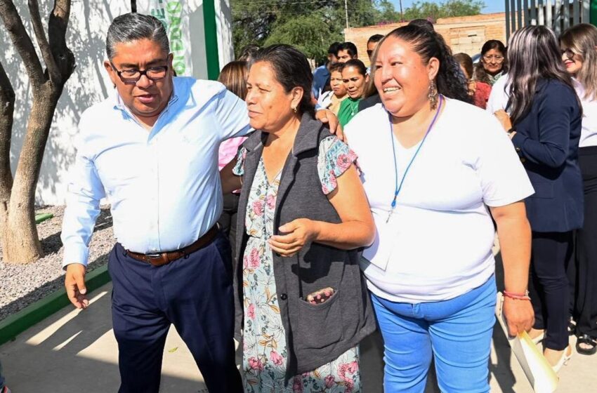  Anuncian pavimentación de calles en San José del Barro, en Soledad
