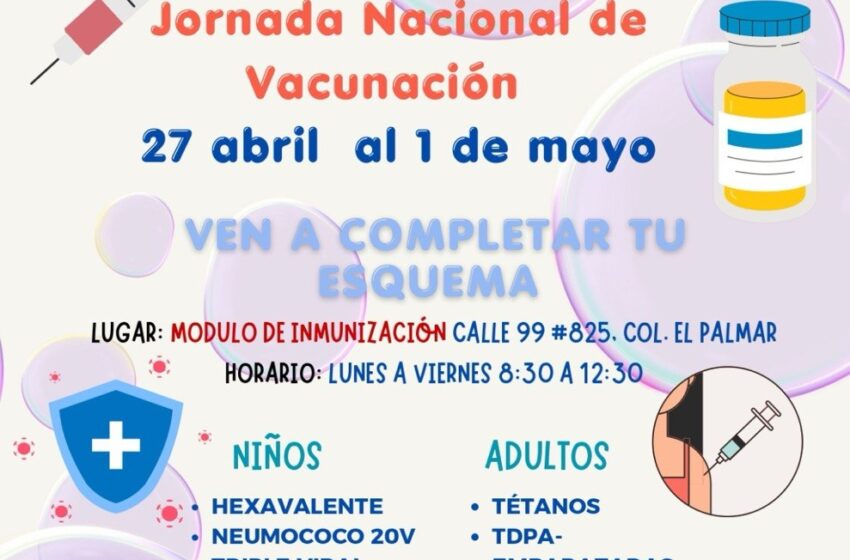  FEN UASLP llama a participar en jornada de vacunación para reforzar la salud preventiva