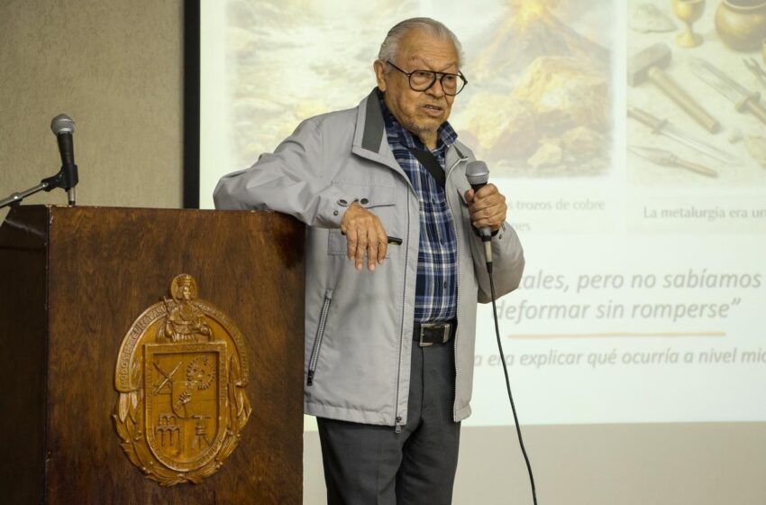  Conferencia en la UASLP revisa cómo el estudio de los materiales transformó la ingeniería moderna