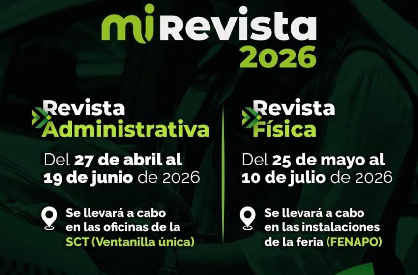  SCT alista la Revista 2026 para regularizar concesiones y unidades del transporte público en San Luis Potosí