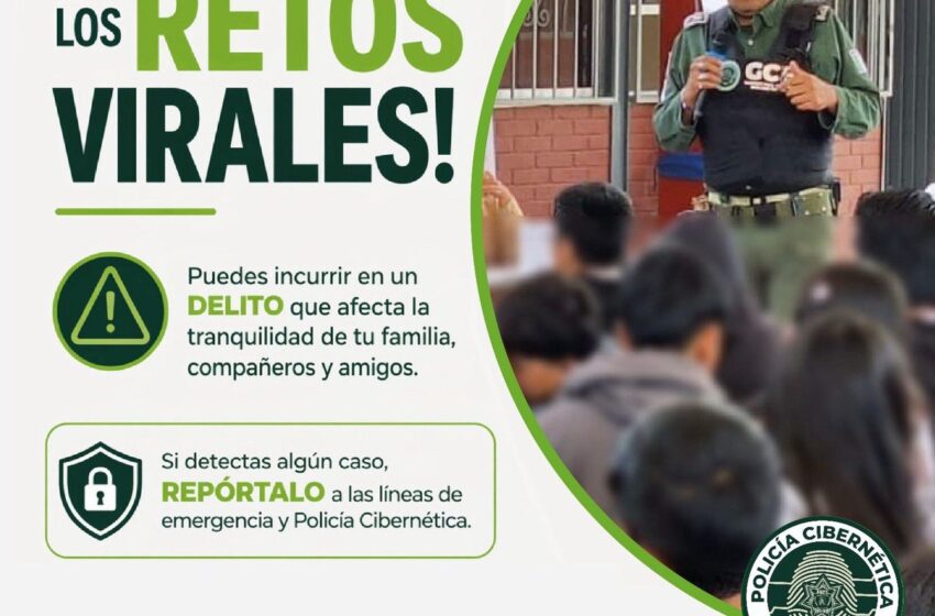  ESTADO REFUERZA PREVENCIÓN DIGITAL EN ESCUELAS