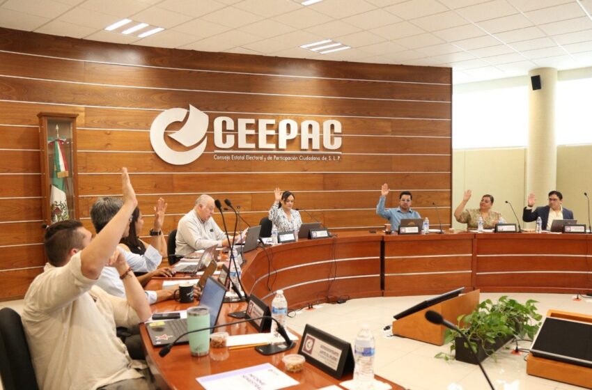  CEEPAC ajusta reglas rumbo a 2027 y alista integración de órganos electorales en todo San Luis Potosí